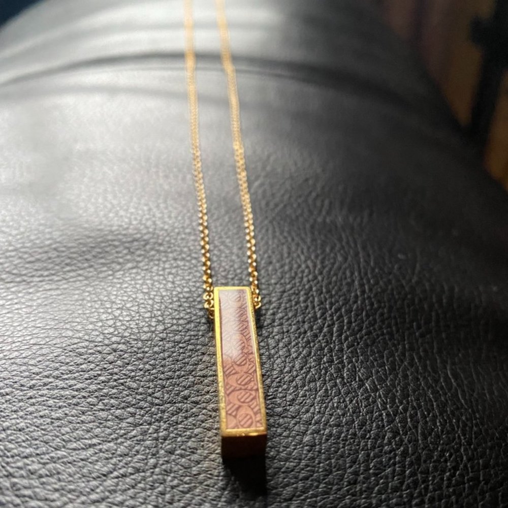 Coach Gold Pendant Necklace